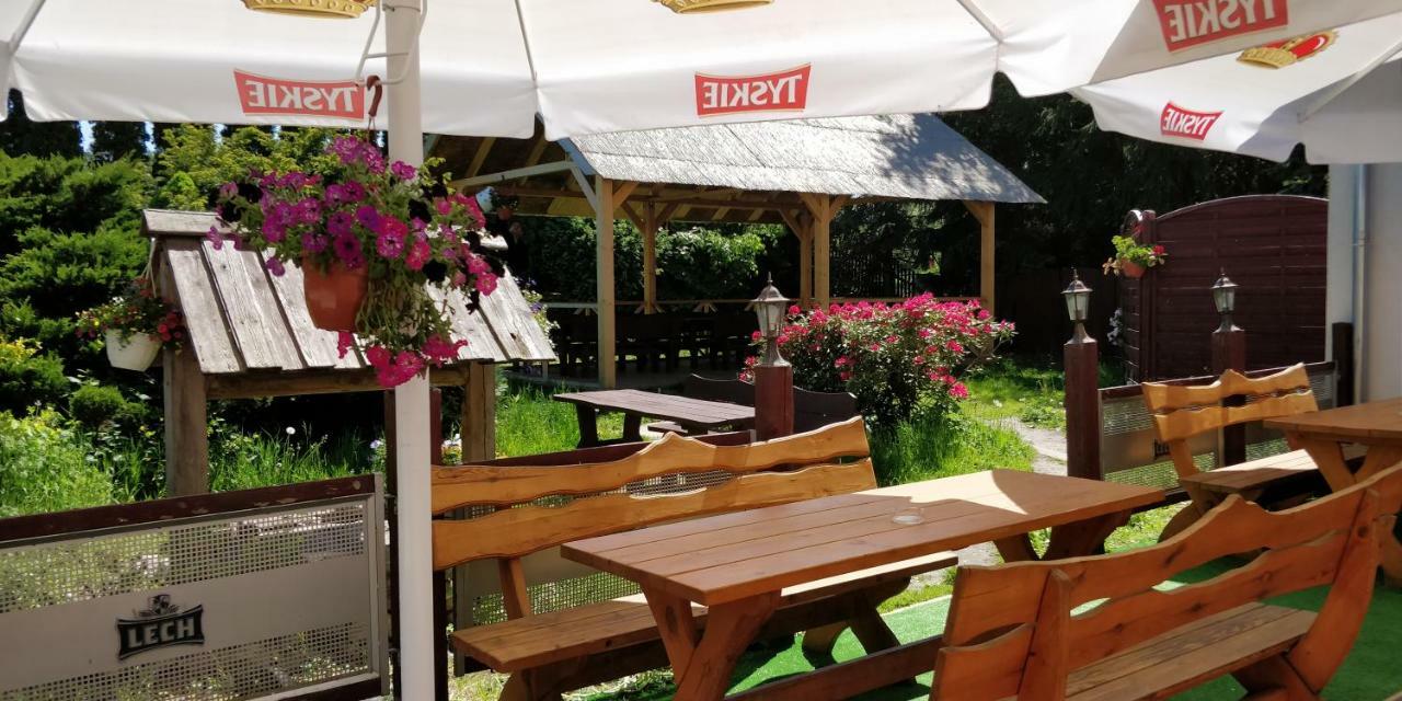 Zajazd Park Leknica Exterior foto